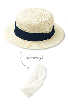 NUSY 2色のリボンで楽しめるカンカン