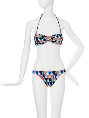 マルチカラートライアングルビキニ