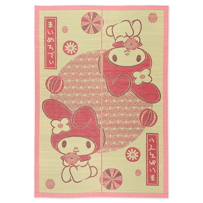 マイメロディ い草ラグ