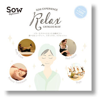 リラックスカタログBLUE