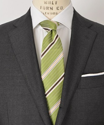 SD: ヘリンボーン ストライプ ネクタイ