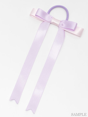 【NILE PERCH】サテンおりぼんヘアゴム