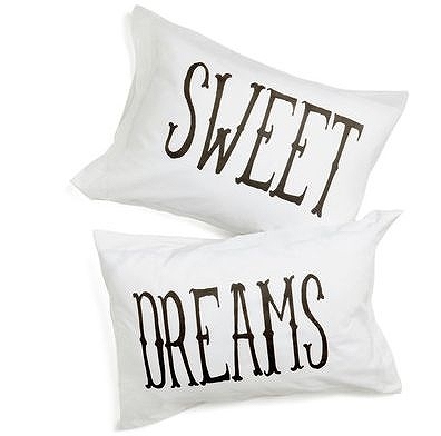 2セット SWEET DREAMS レター メッセージ ピローケース 枕カバー クッション