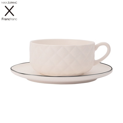 アリュール カップ&ソーサー ホワイト