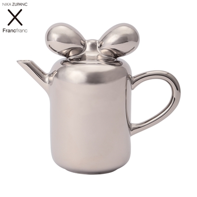 シャイン ティーポット シルバー