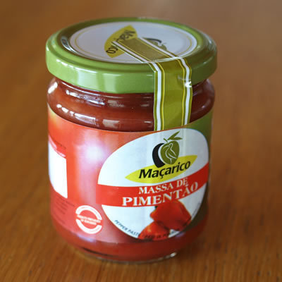 【マサリコ】赤パプリカ・ペースト（マッサ・デ・ピメント）200g