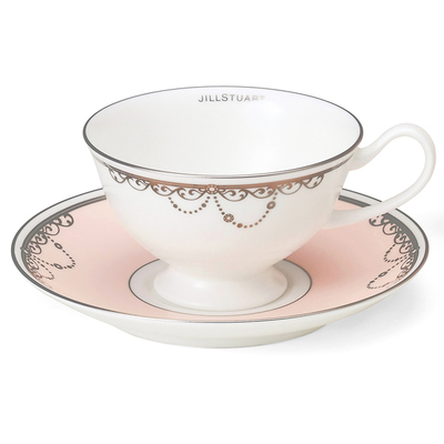 ジルスチュアート(JILL STUART) ティーコーヒー兼用カップ&ソーサーペア 200cc