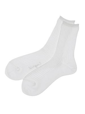 Ungrid プレーンリブソックス