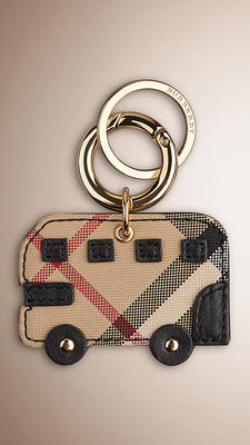 ホースフェリー・チェック・ロンドンバス・キーチャーム