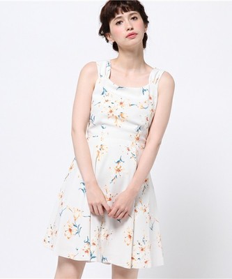 リリープリントワンピース