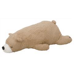りぶはあと ねむねむ　抱き枕L　クマ ベージュ