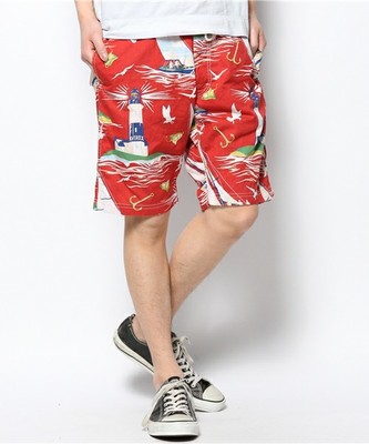 avirex(アビレックス)　メンズ /　マリン　プリントショーツ