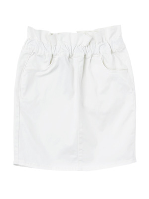 RUNWAY channel ハイウエストフリルデニムスカート