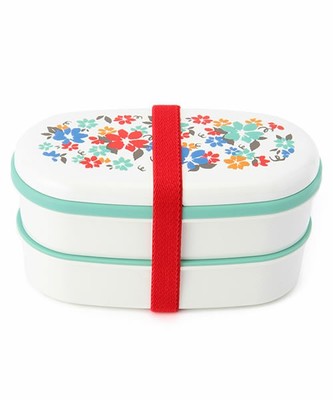 CE40 オーバルランチボックス2段（お弁当箱）