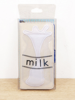 こぼしミルク柄iPhone6ケース