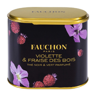 フォション（FAUCHON）　紅茶　スミレ&ワイルドストロベリー　70g