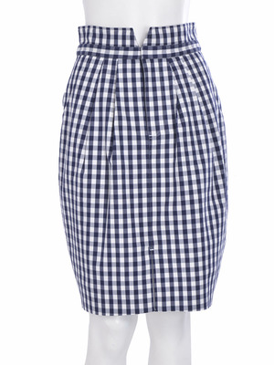【dazzlin】ギンガムチェックタイトスカート