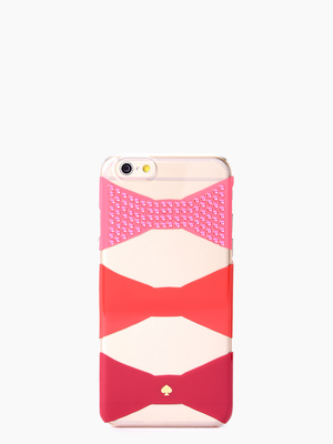 RESIN IPHONE 6 EMBELLISHED BOW TILE