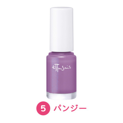 バカンスネールカラー（パンジー）