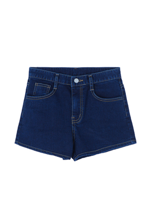 821 ステッチデニムショーツ