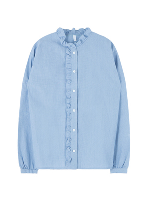 ギャザーフリルポイントシャツ