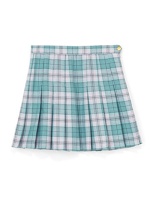 チェックシャツスカート