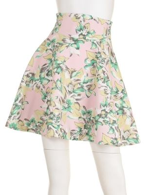 ハイウエストフレアスカート