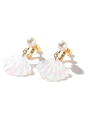 シェルイヤリング