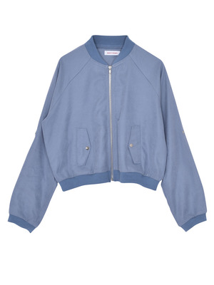 デザインスリーブショートブルゾン／merry jenny（メリージェニー）