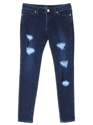 クラッシュスキニーデニムパンツ／RESEXXY（リゼクシー）