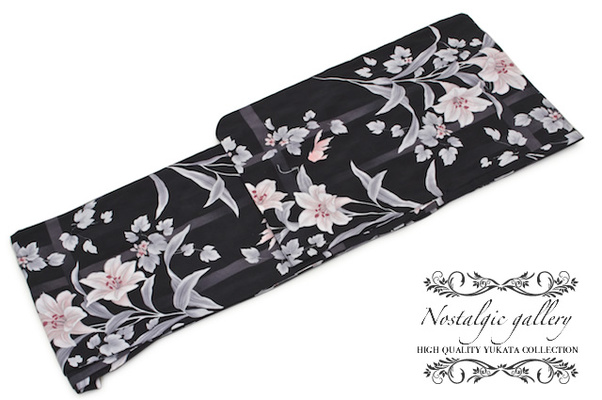 ボヌールセゾン (黒 白 百合 金魚)