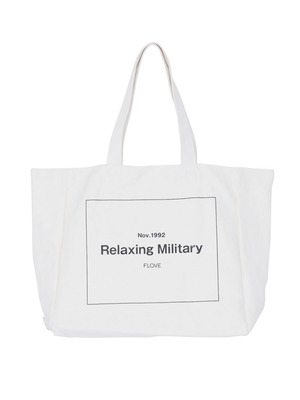 プレート付TOTE BAG