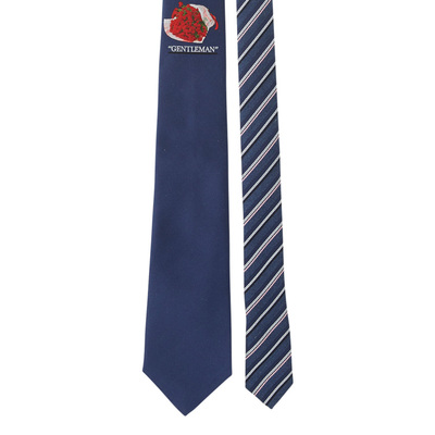 ジェントルマンタイ NAVY×FLOWER