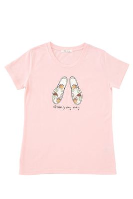 靴プリントTシャツ