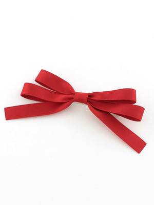 リボンヘアクリップ