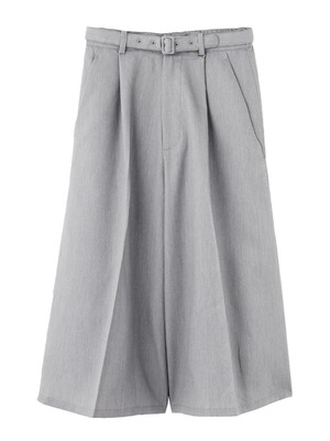 ベルト付ガウチョパンツ