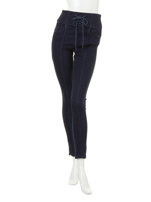 merry jenny 【casual】レースアップスキニーパンツ