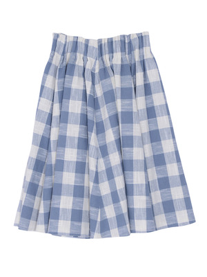 merry jenny ギンガムフレアミディスカート
