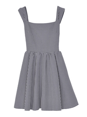 merry jenny ギンガムBackリボンワンピ