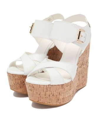 【LOVELESS】WOMENS ウェッジソールレザーサンダル