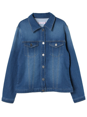 merry jenny カットデニム刺繍Gジャン