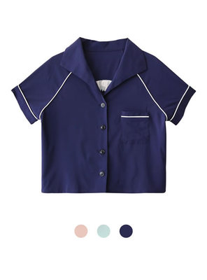 GRL グレイル バック刺繍ロゴボウリングシャツ[bz436]