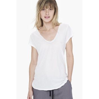 ジェームスパース　HIGH GAUGE JERSEY DEEP V TEE