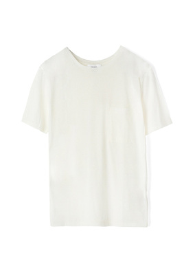  Cotton Cashmere Pocket T-Shirts