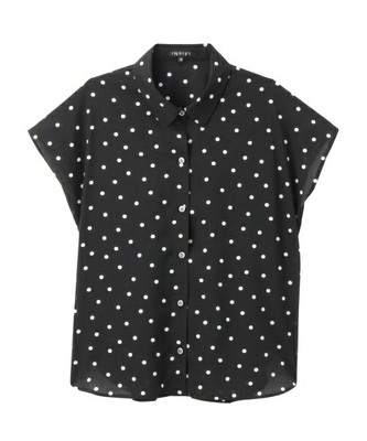 ドットプリントシャツ／INDIVI