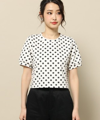 ドット柄ボンディングトップス／ANAP