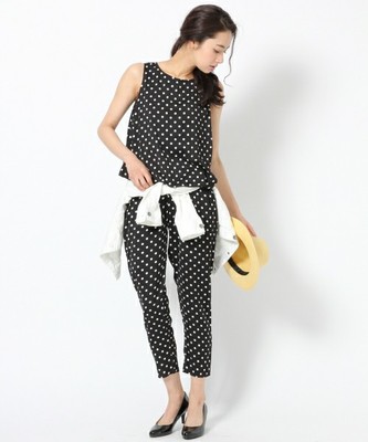 ノースリーブレイヤーオールインワン／BLISS POINT