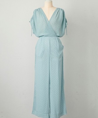 ドットシフォンオールインワン／Rosarymoon