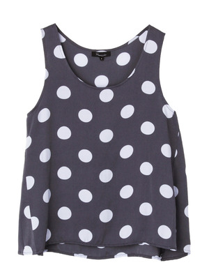 ドット柄ブラウス／MERCURYDUO