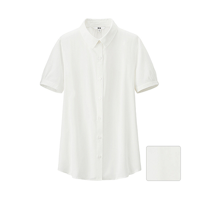 レーヨンエアリーブラウス（半袖）